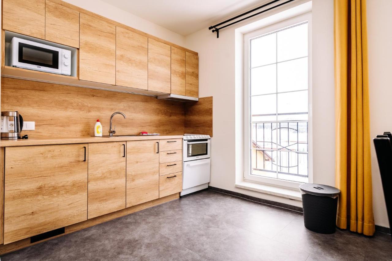 Aura III Appartement Boží Dar Buitenkant foto